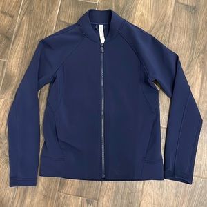 Lululemon Navy Blue Bomber Jacket